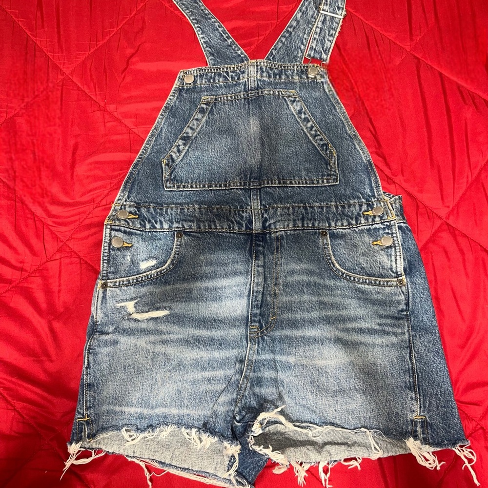 Blue Denim Overalls